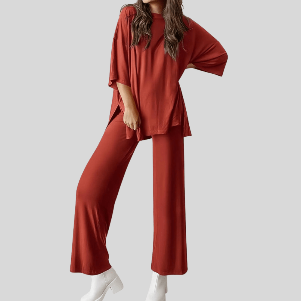 Cozy Two Piece Set Pockets
