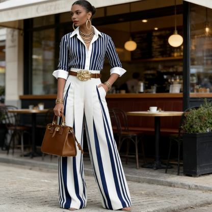 Flattering Coordinated Two Piece Set