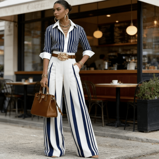 Flattering Coordinated Two Piece Set