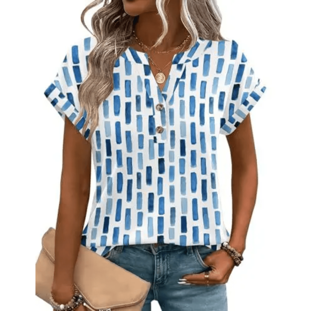 Cheerful Heart Print T Shirt