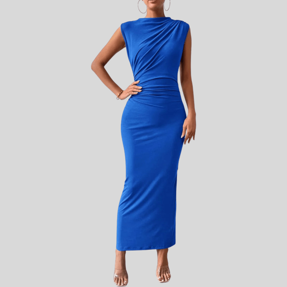 Chic Ruched Bodycon Dress