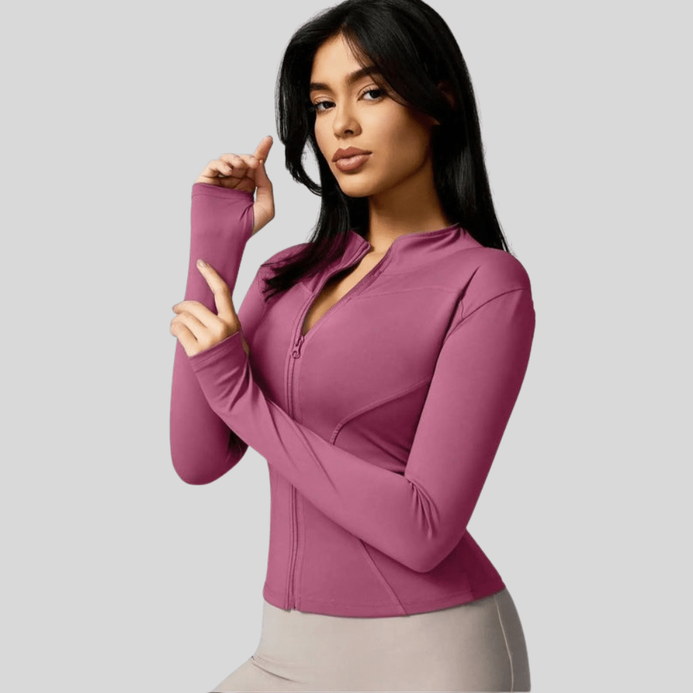 Slim Breathable Full Zip Jacket