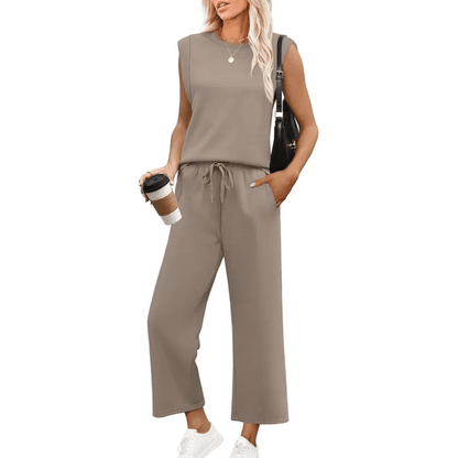 Breathable Sleeveless Set