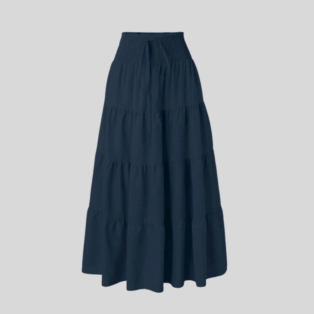 Boho Tiered Maxi Skirt