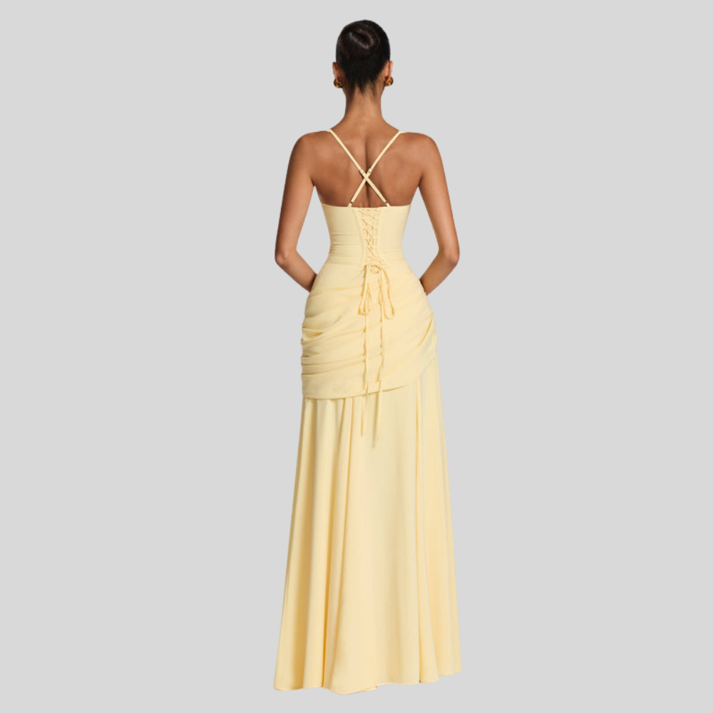 Graceful Evening Maxi Celebration Dress