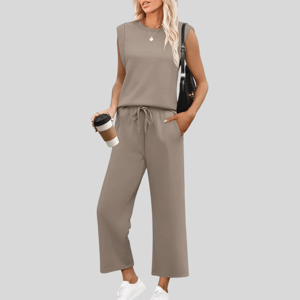 Cozy Sleeveless Lounge Set