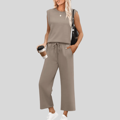 Cozy Sleeveless Lounge Set