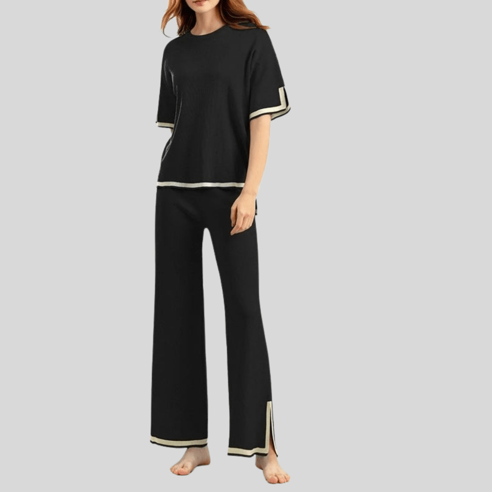 Chic Knit Wide Leg Set