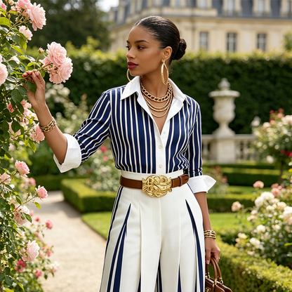 Flattering Coordinated Two Piece Set