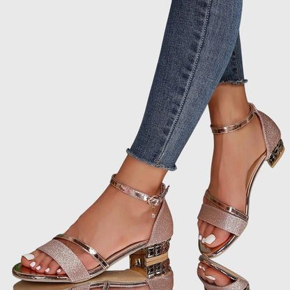 Orthopedic Arch Support Heeled Sandals