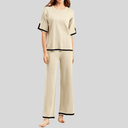 Chic Knit Wide Leg Set