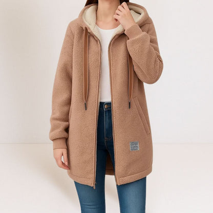 Langer Parka mit Kapuze