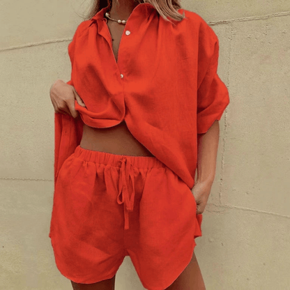 Polished Relaxed Two Piece Set