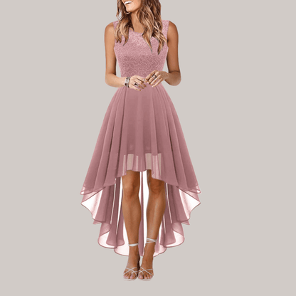 Graceful Chiffon Midi Dress
