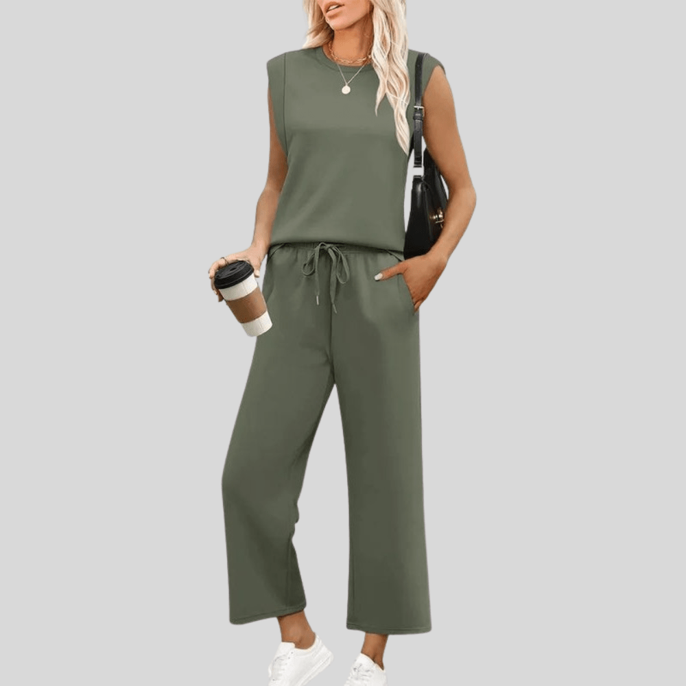 Cozy Sleeveless Lounge Set