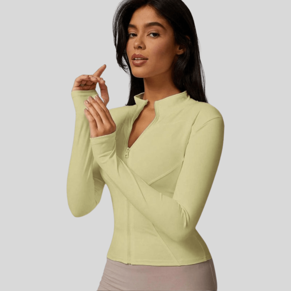Slim Breathable Full Zip Jacket