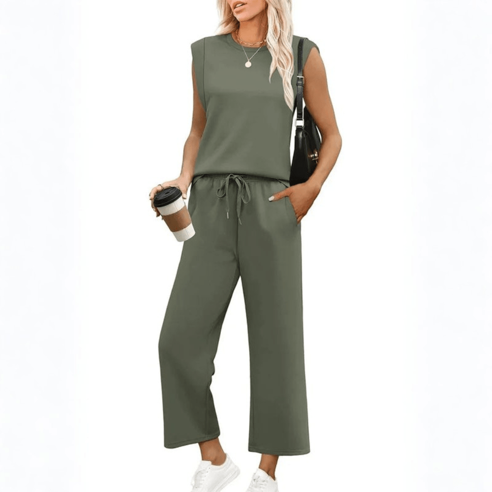 Breathable Sleeveless Set