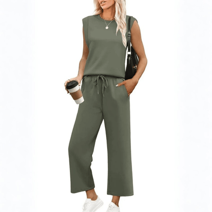 Breathable Sleeveless Set