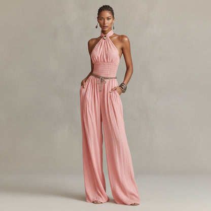 Sleeveless Evening Casual Jumpsuits