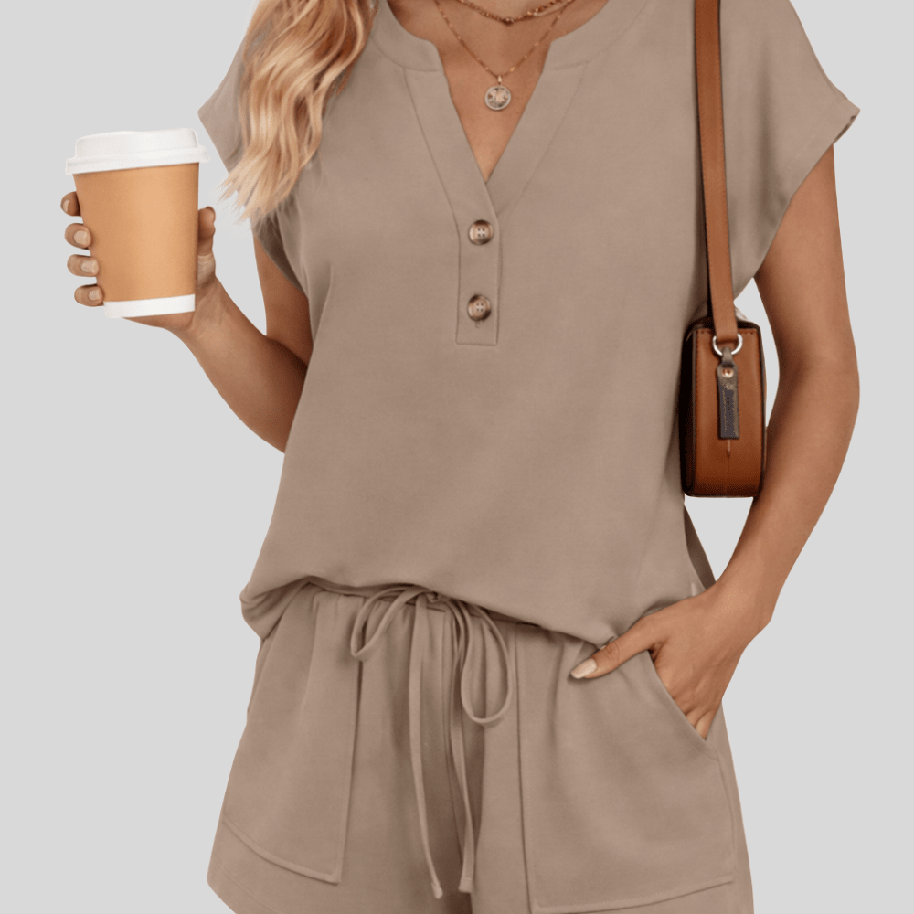Breathable Summer Two Piece Set