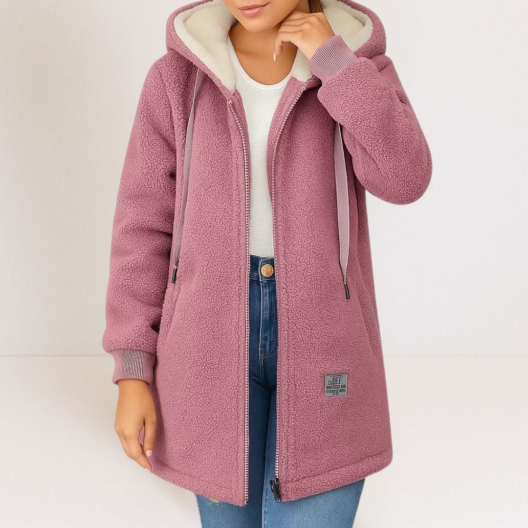 Langer Parka mit Kapuze
