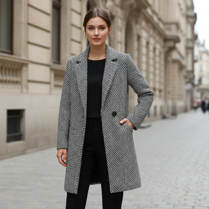 Müheloses Styling: Langer Winterparka