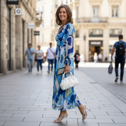 Long Sleeve Floral Maxi Dress