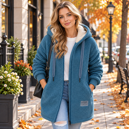 Langer Parka mit Kapuze