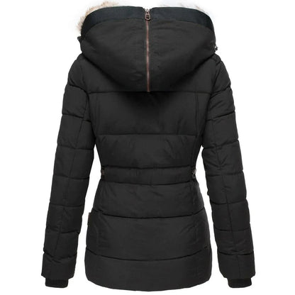 Fitted Hooded Winter Jacket