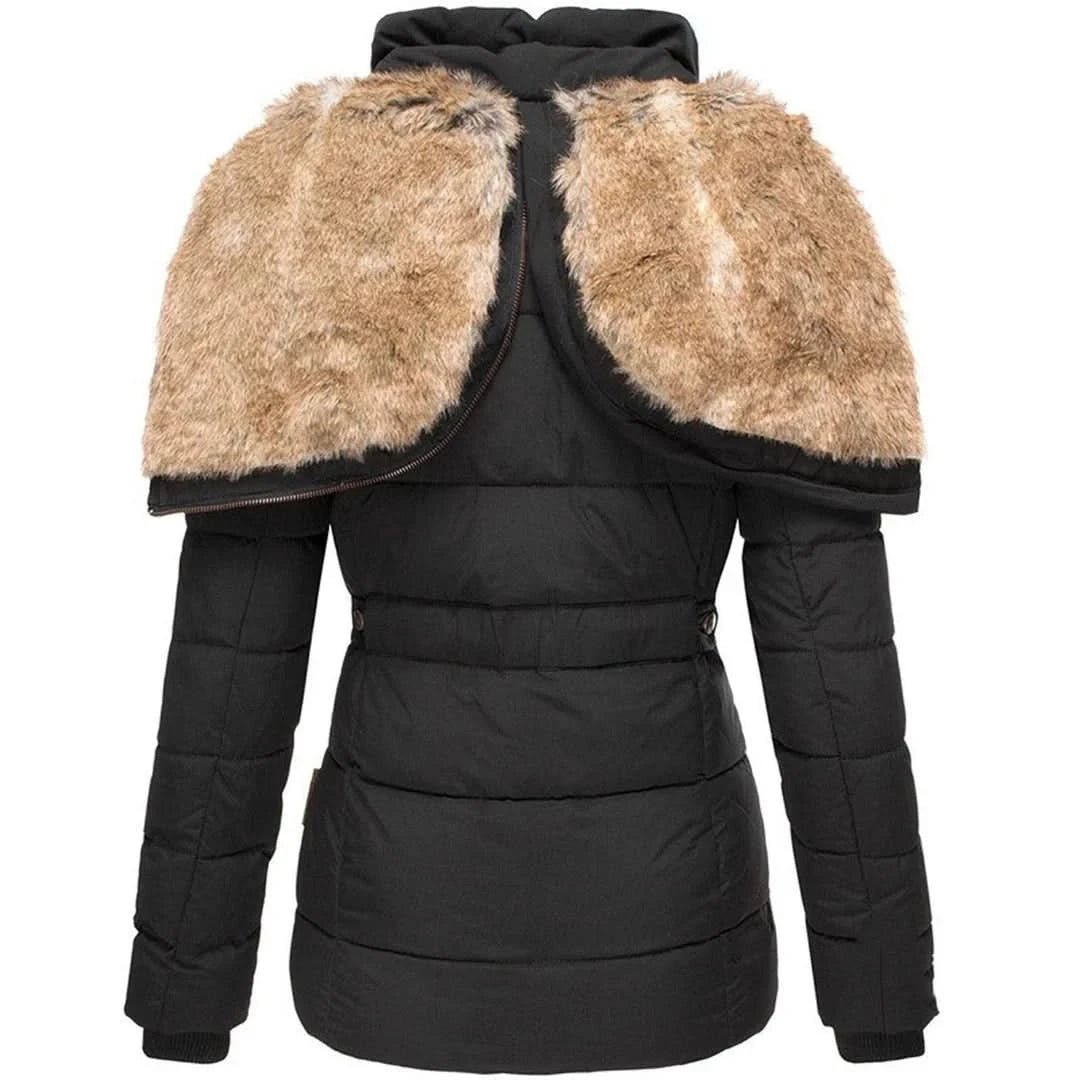 Fitted Hooded Winter Jacket