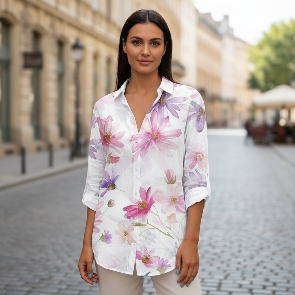 Colorful Print Everyday Top