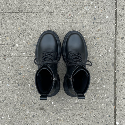 Street Ready Lace-Up Winter Boots