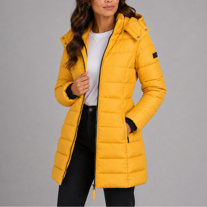 Women's Hooded Quilted Parka