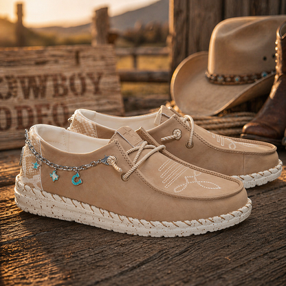 Western Rodeo Slip-On Footwear