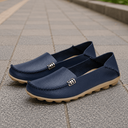 Cushioned Round Toe Loafers