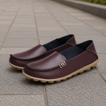 Cushioned Round Toe Loafers