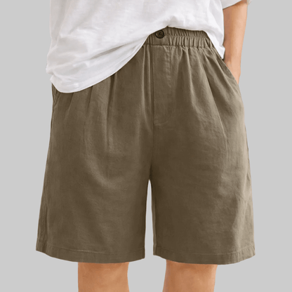 Relaxed Fit Casual Wide-Leg Shorts