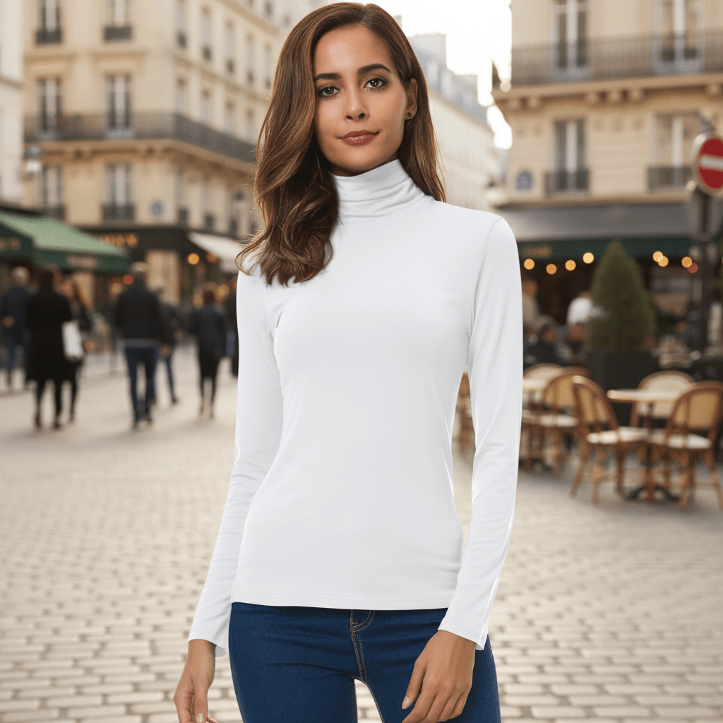 Long Sleeve Turtleneck Sweater