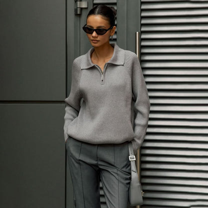 Style freundlicher Alltags-Strickpullover