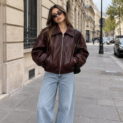 Oversize-Bomberjacke