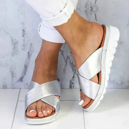 Platform Orthopedic Sandals