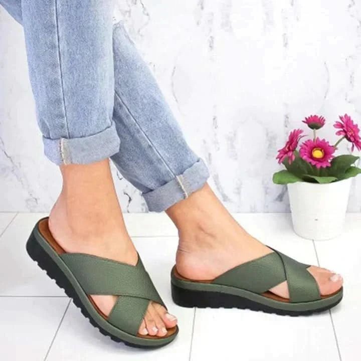 Platform Orthopedic Sandals