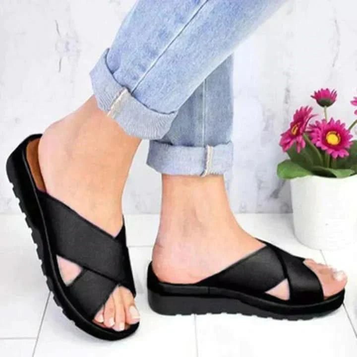 Platform Orthopedic Sandals