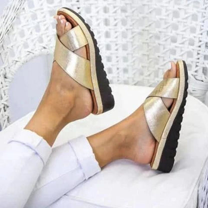 Platform Orthopedic Sandals