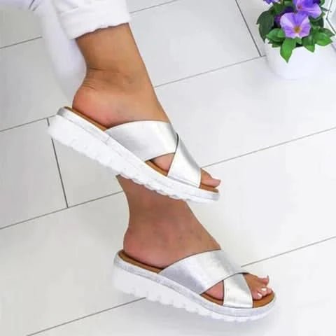 Platform Orthopedic Sandals