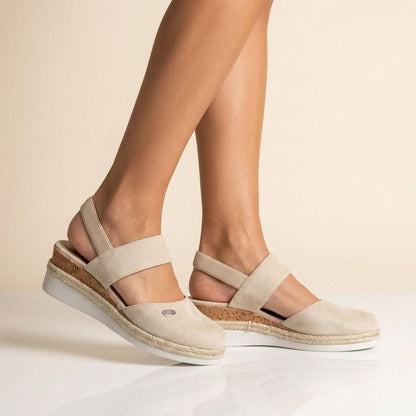 Orthopädische Plateausandalen
