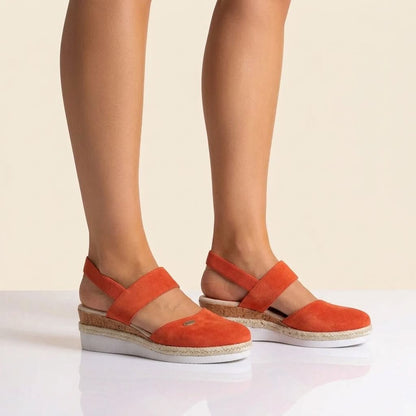 Orthopädische Plateausandalen
