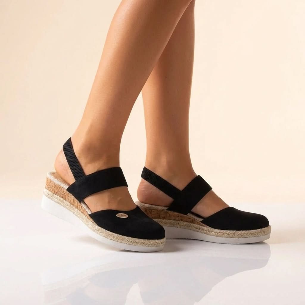 Orthopädische Plateausandalen