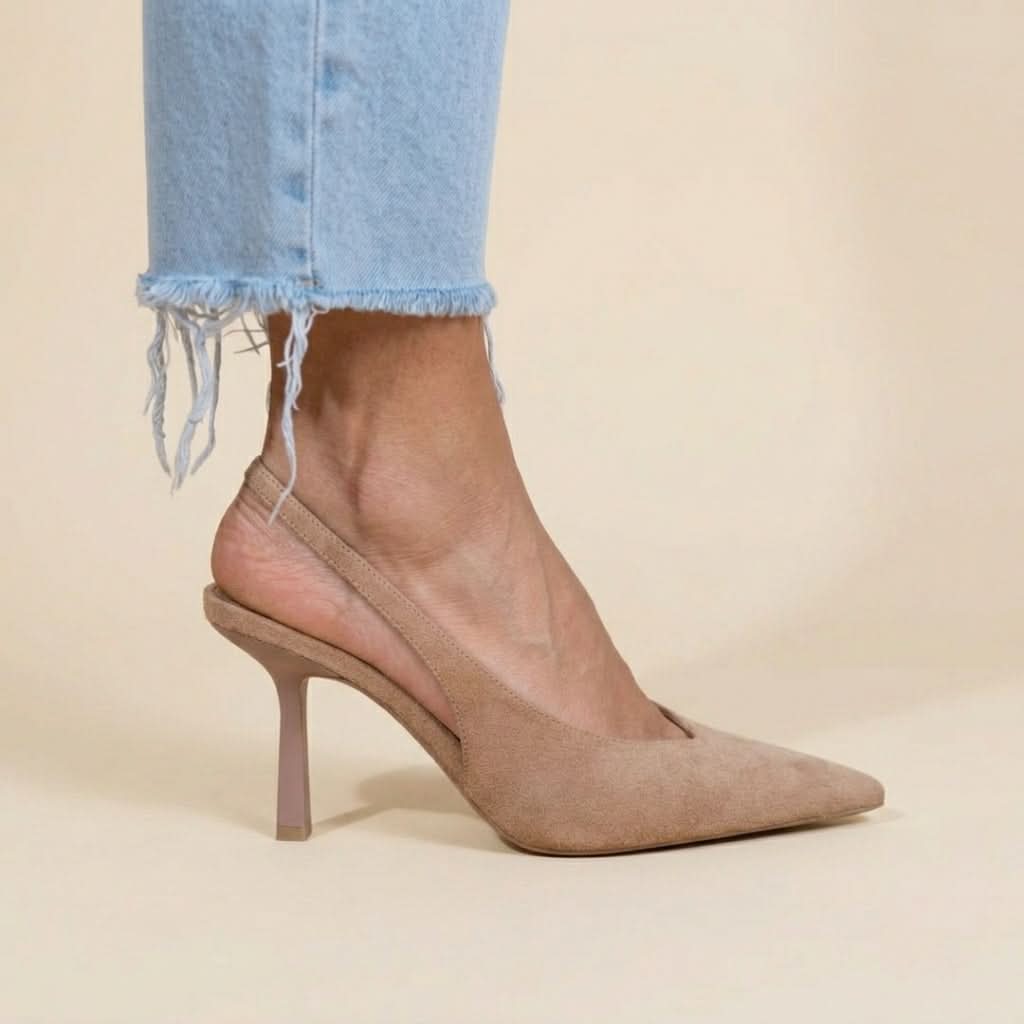 Elegante Schuhe mit niedrigem Absatz