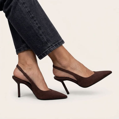 Elegante Schuhe mit niedrigem Absatz